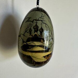 Russian Hand Painted Egg